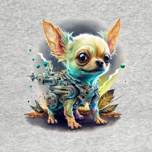 Chihuahua Puppy doggy dog Sci-fi T-Shirt